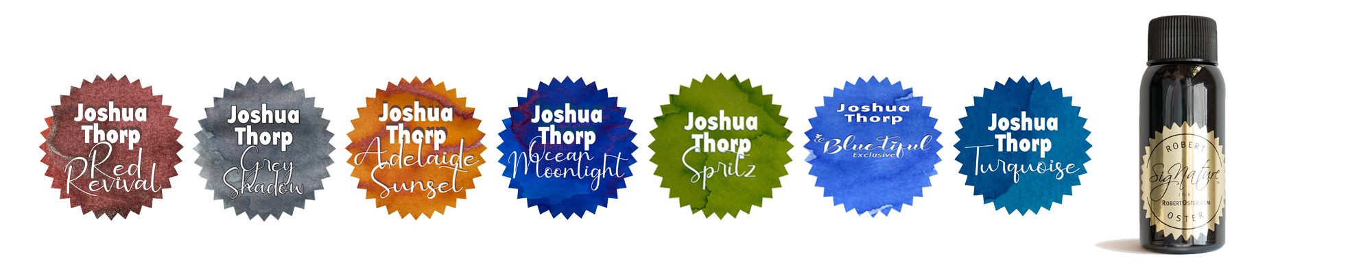 Robert Oster Signature Inks Joshua Thorp Collection