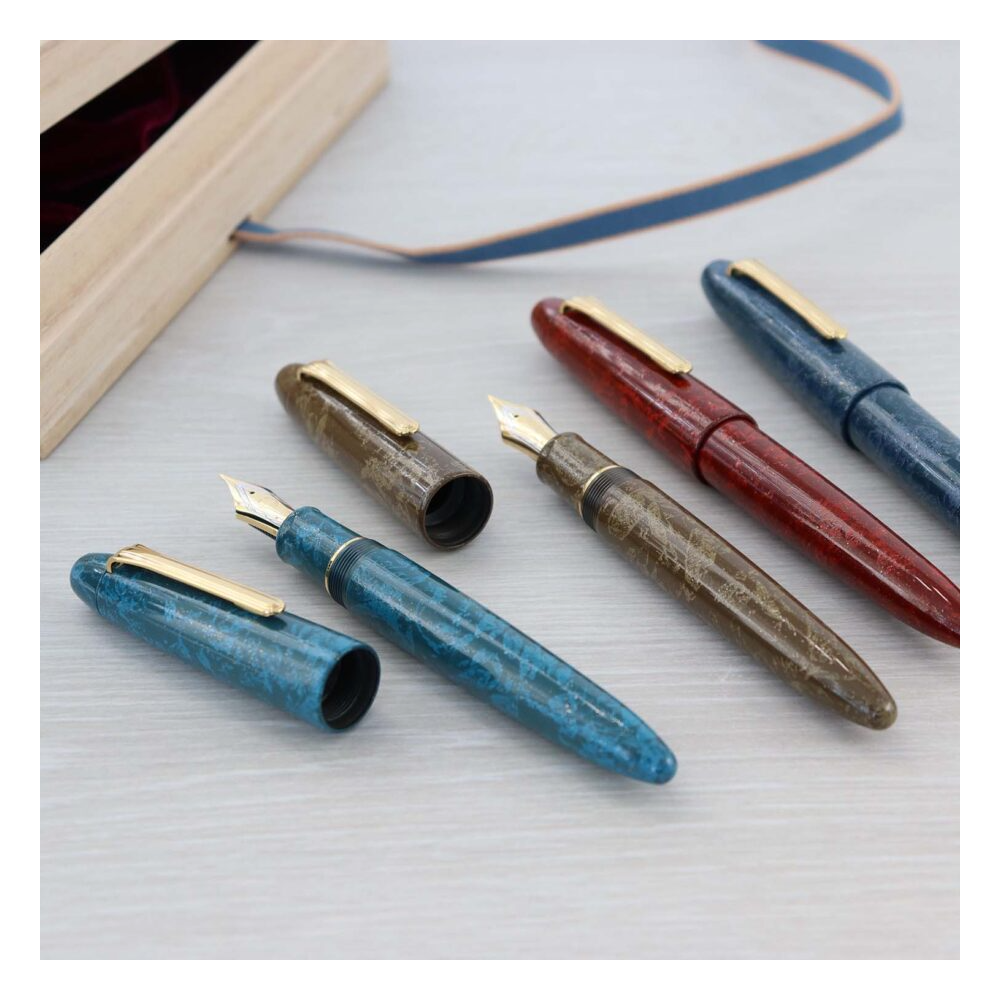 Sailor King of Pens Iro-miyabi 2nd 'Kon-Ruri' Blue Fountain Pen - Pencraft the boutique