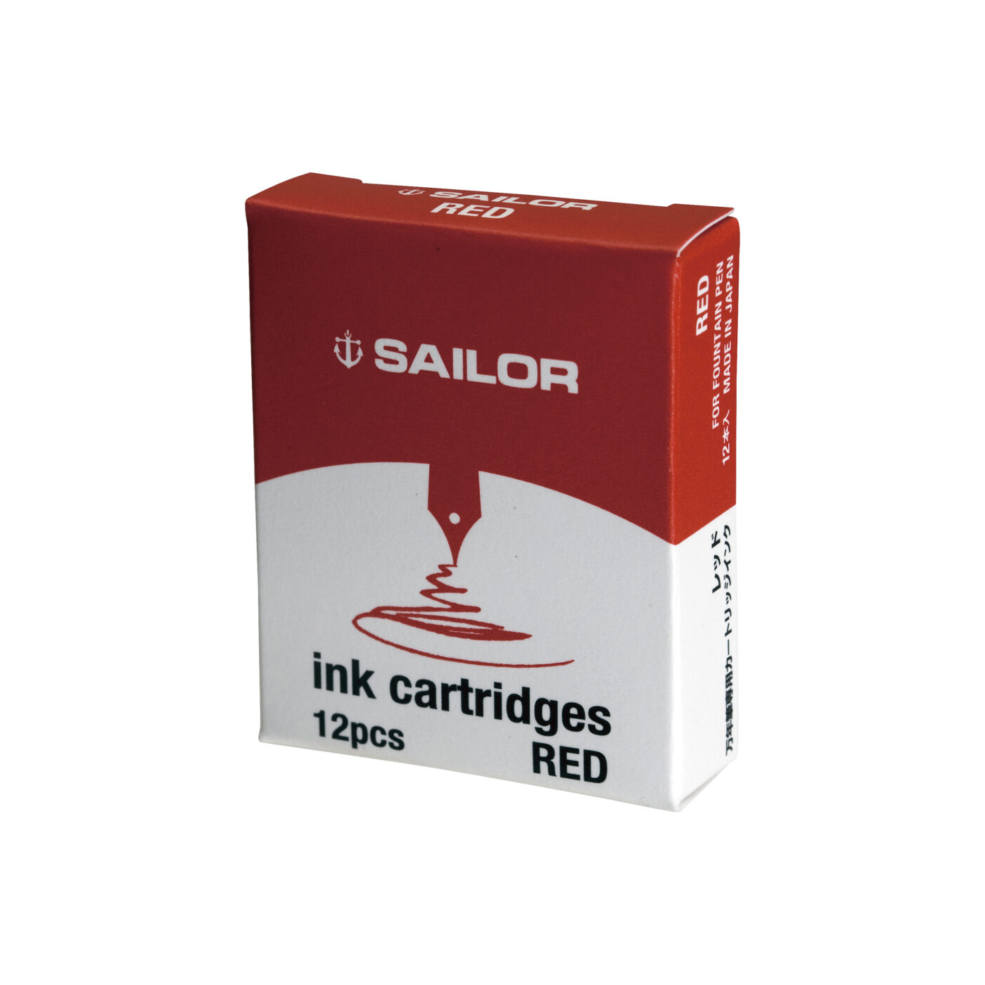 Sailor Ink Cartridge Red - Pencraft the boutique