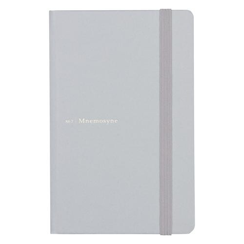 Maruman Mnemosyne 867 Journal Ruled A6 Grey