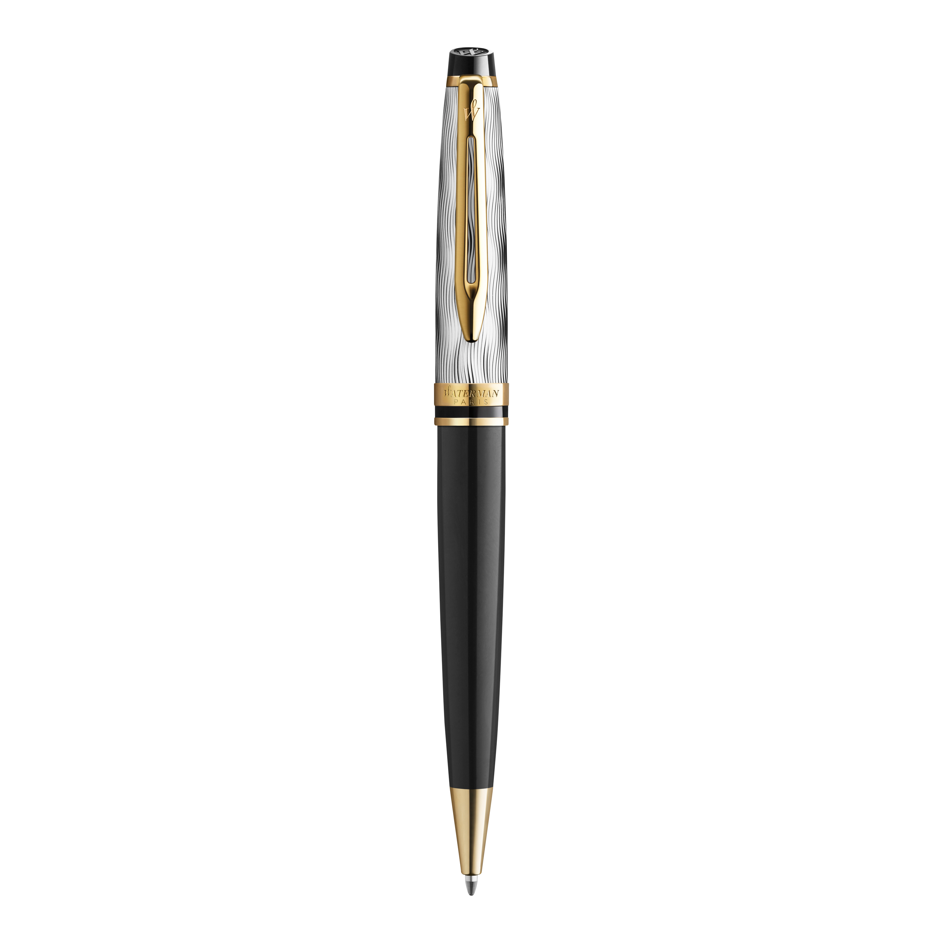 Waterman Expert Deluxe Reflections Of Paris Gold Trim Ballpoint - Pencraft the boutique