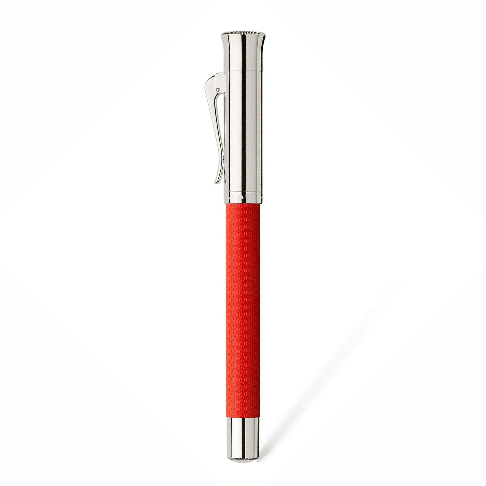 Graf von Faber Castell Guilloche India Red Fountain Pen - Pencraft the boutique