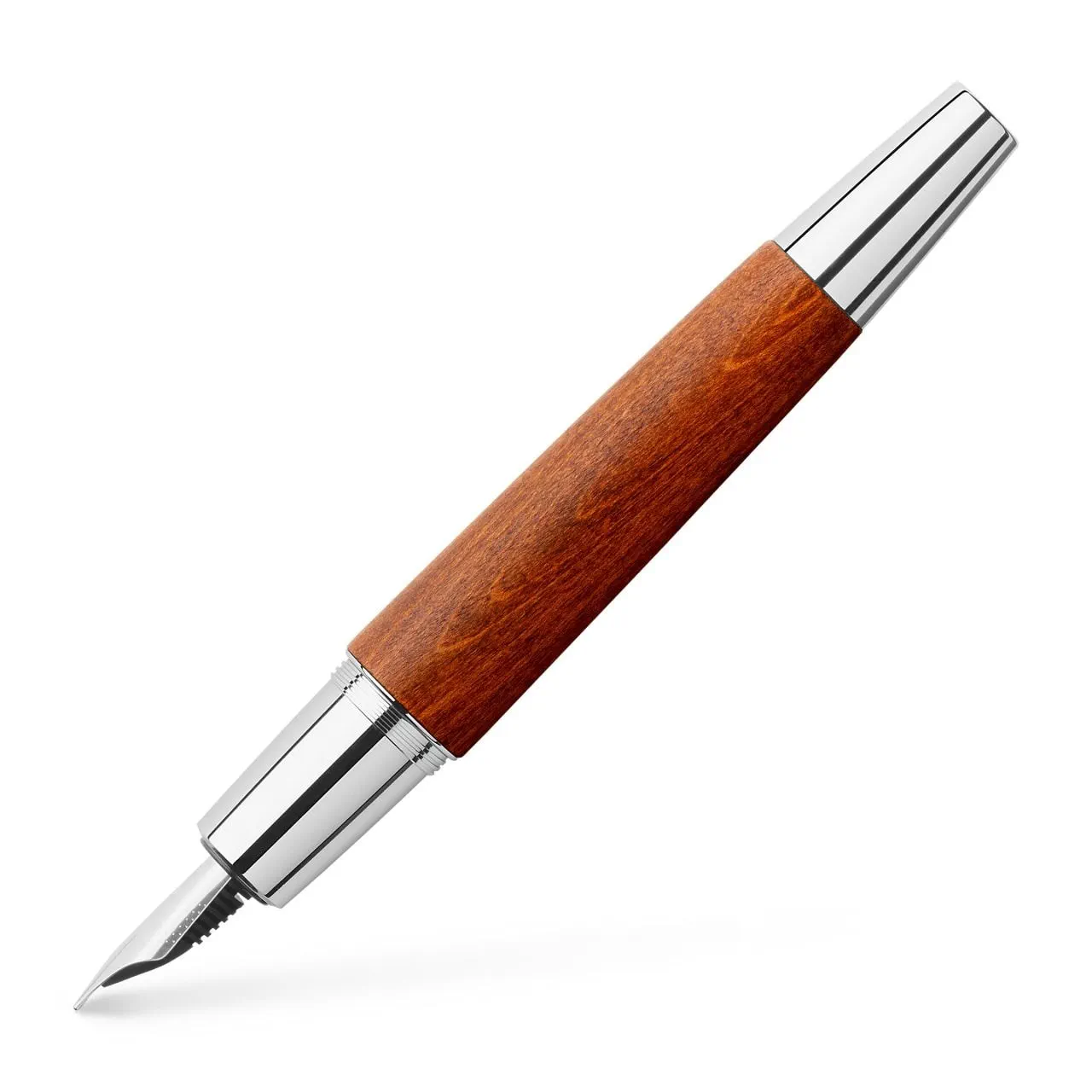 Faber Castell E-Motion Pearwood Brown Fountain Pen