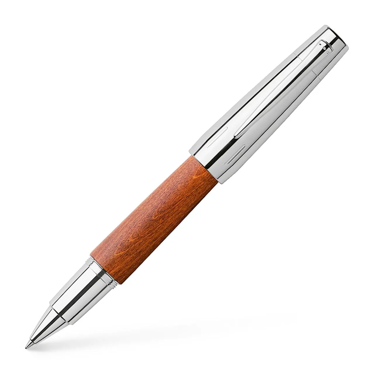 Faber Castell E-Motion Pearwood Brown Rollerball