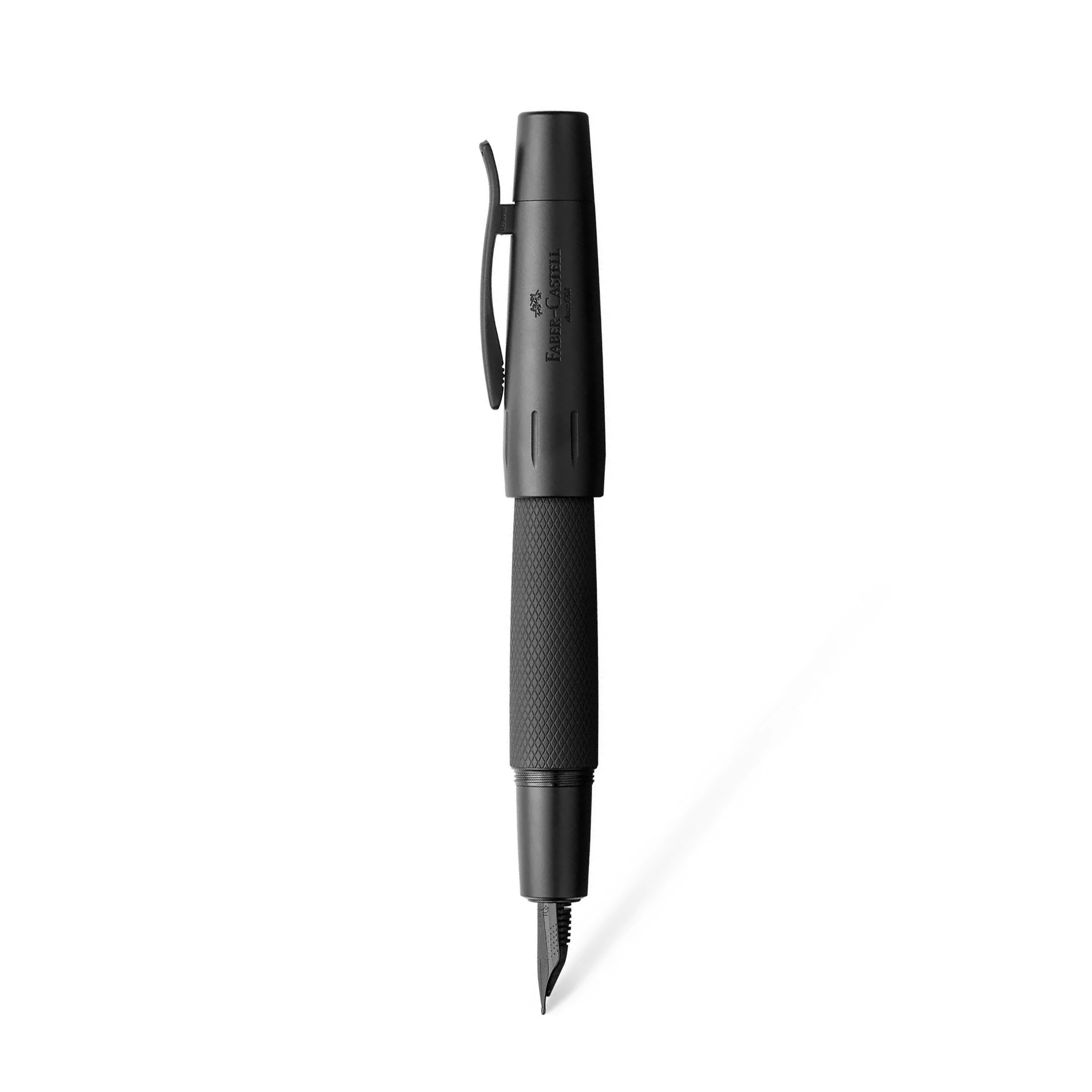 Faber Castell E-Motion Pure Black Fountain Pen - Pencraft the boutique