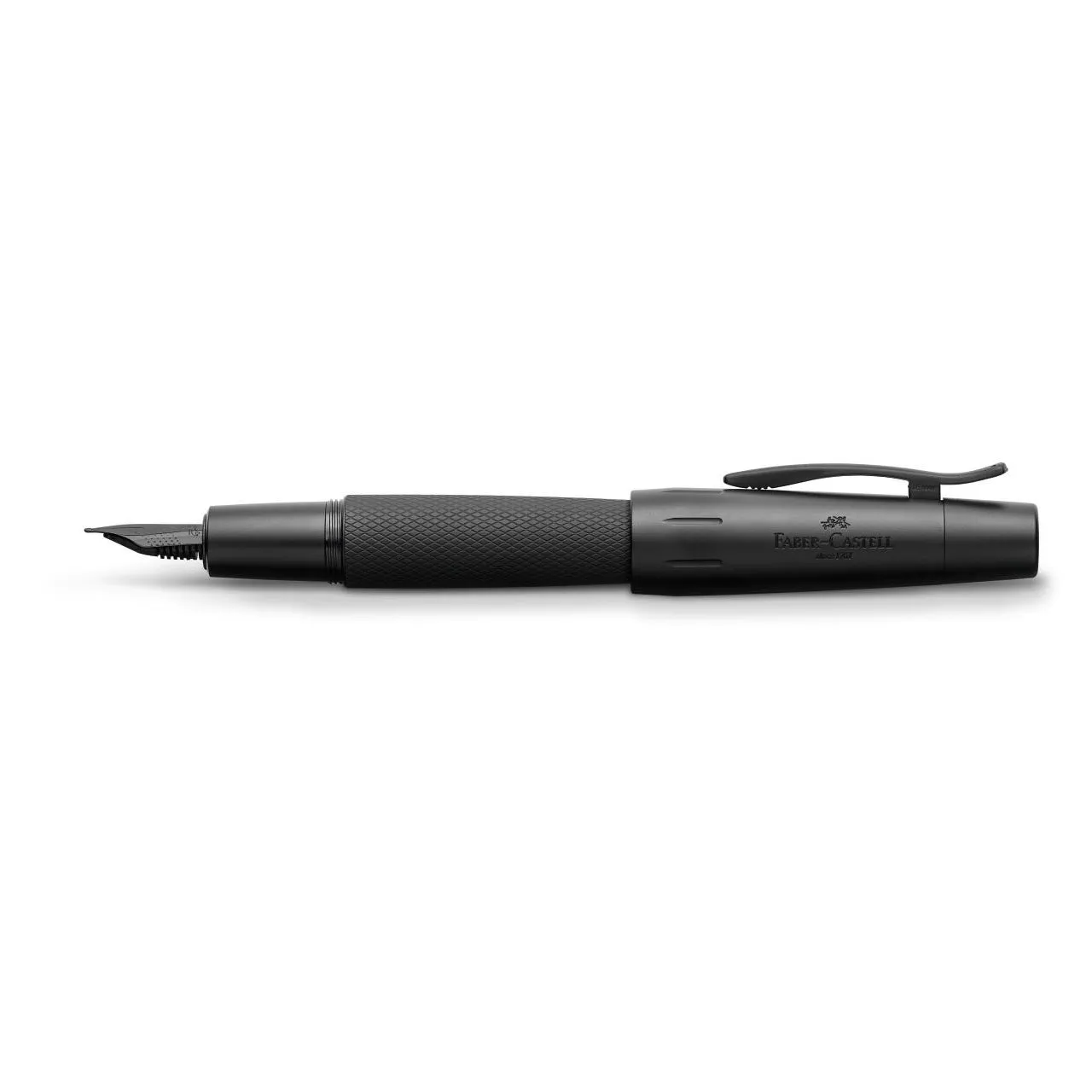 Faber Castell E-Motion Pure Black Fountain Pen - Pencraft the boutique