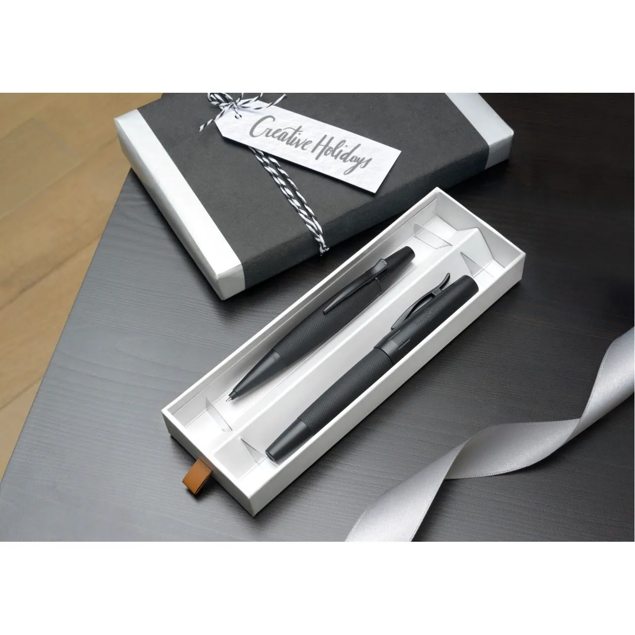 Faber Castell E-Motion Pure Black Fountain Pen - Pencraft the boutique