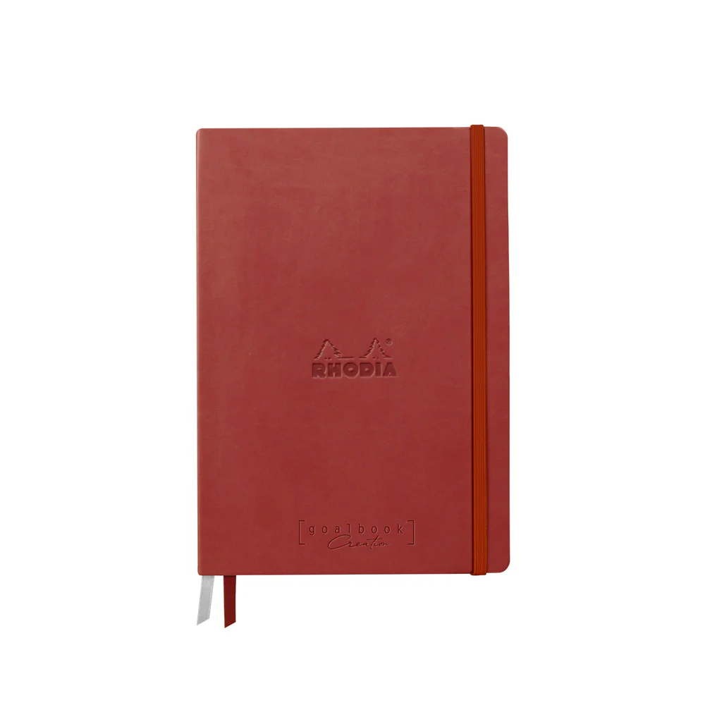 Rhodia Goal Book Creation 200GSM A5 Blank Nacarat Red