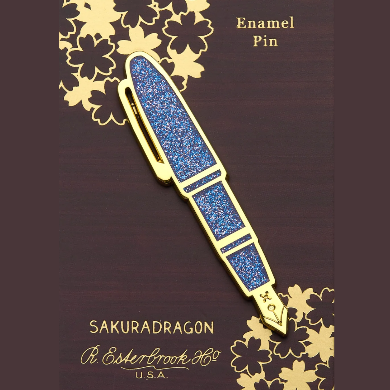 Esterbrook Estie Sakura Street Lapel Pin