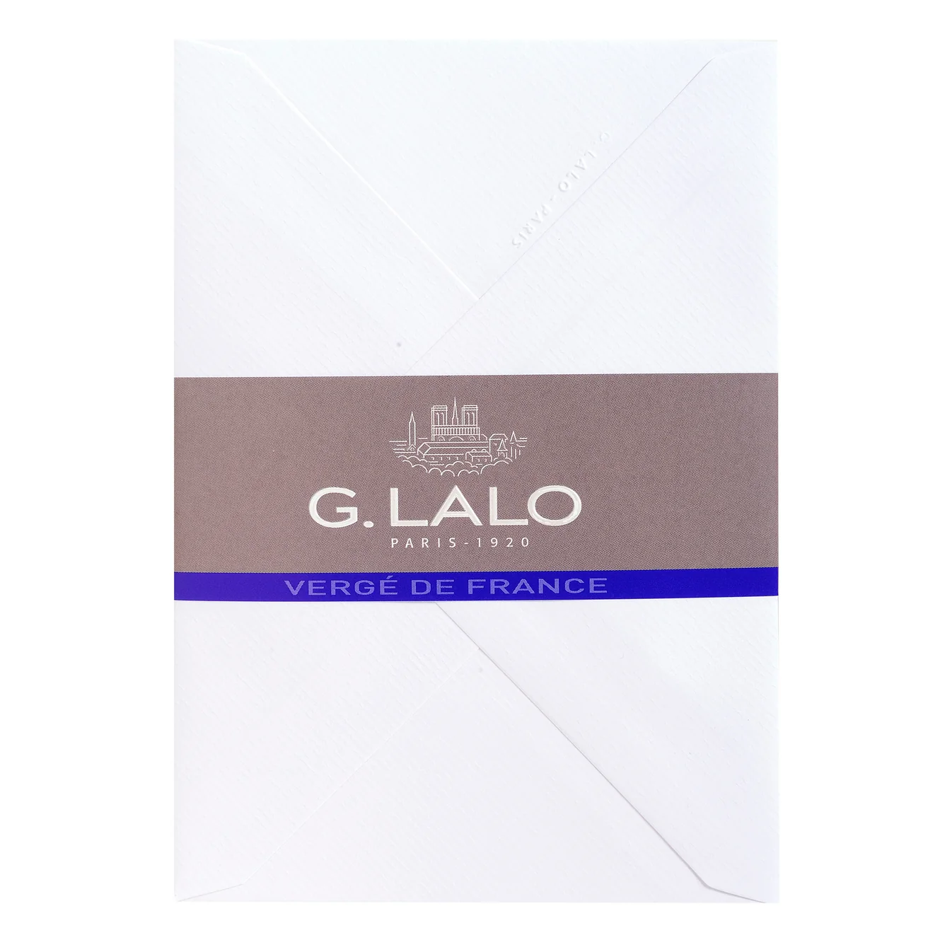 G.Lalo Envelopes Verge de France C6 Envelopes Pack of 25 Extra White