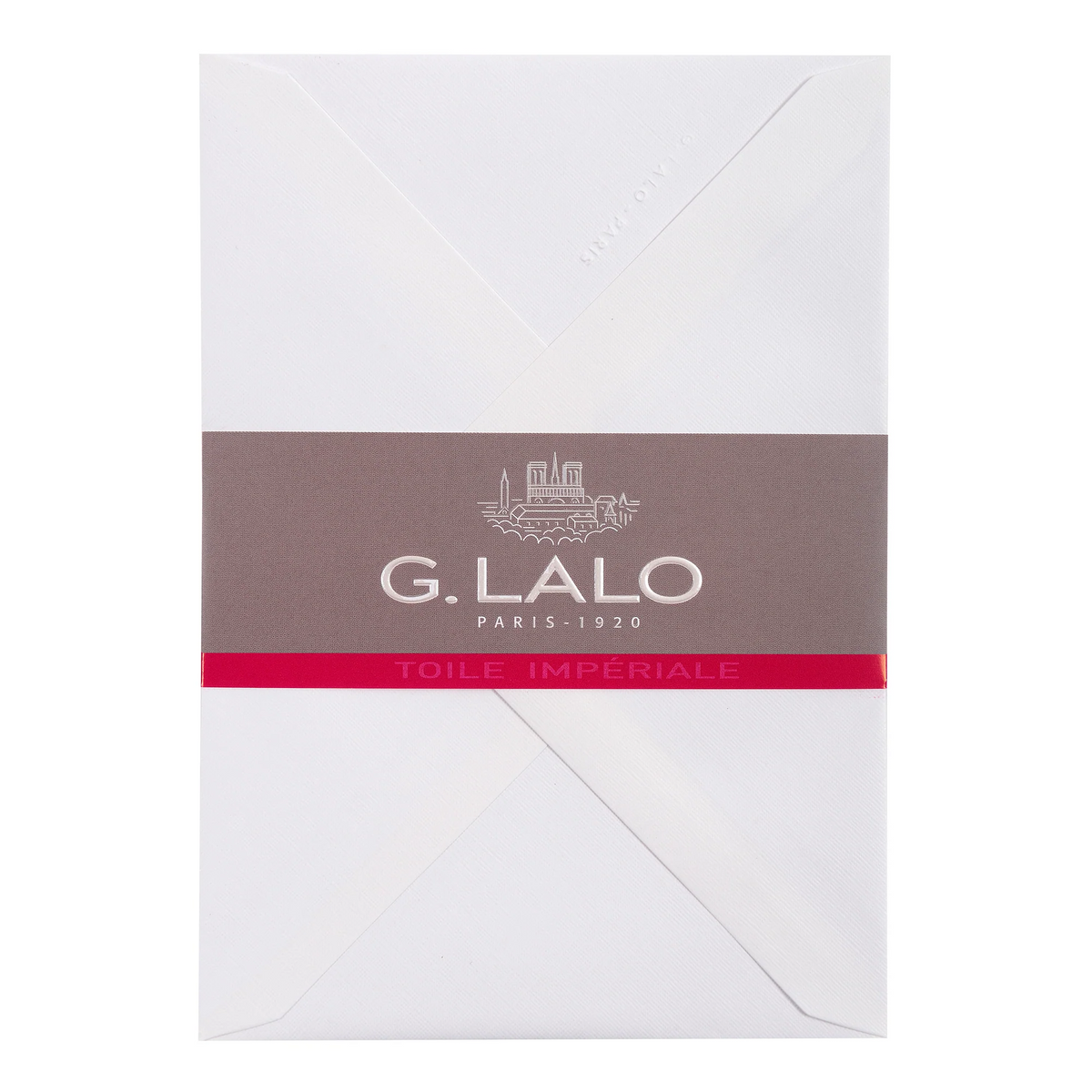G. Lalo Toile Imperiale C6 Envelopes White