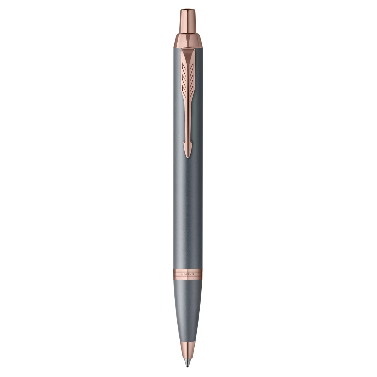 Parker IM Slate Pink Gold Trim Ballpoint