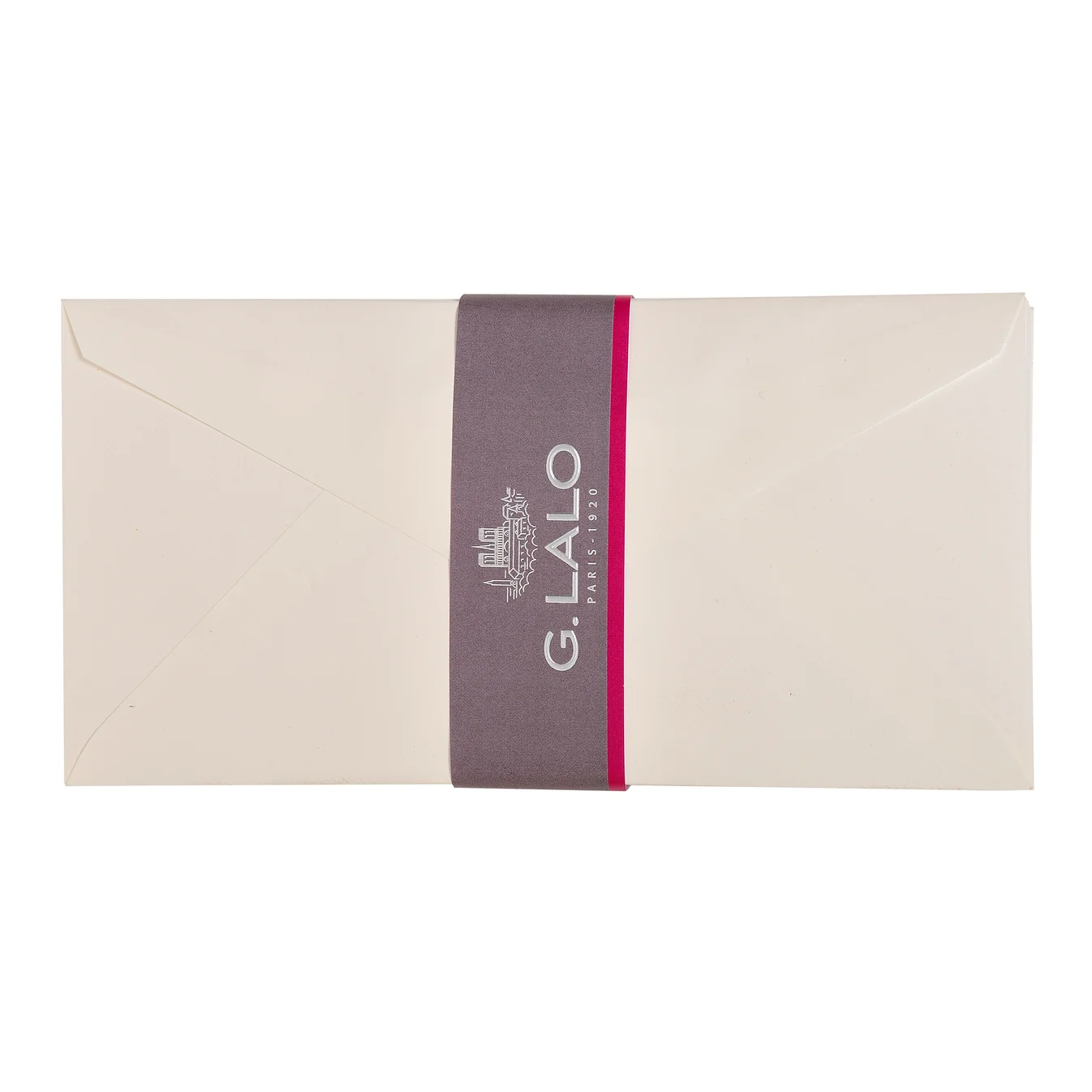 G. Lalo Toile Imperiale C6 Envelopes White