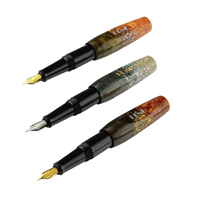 BENU Pixie Metallic Dust Fountain Pen Set of 3