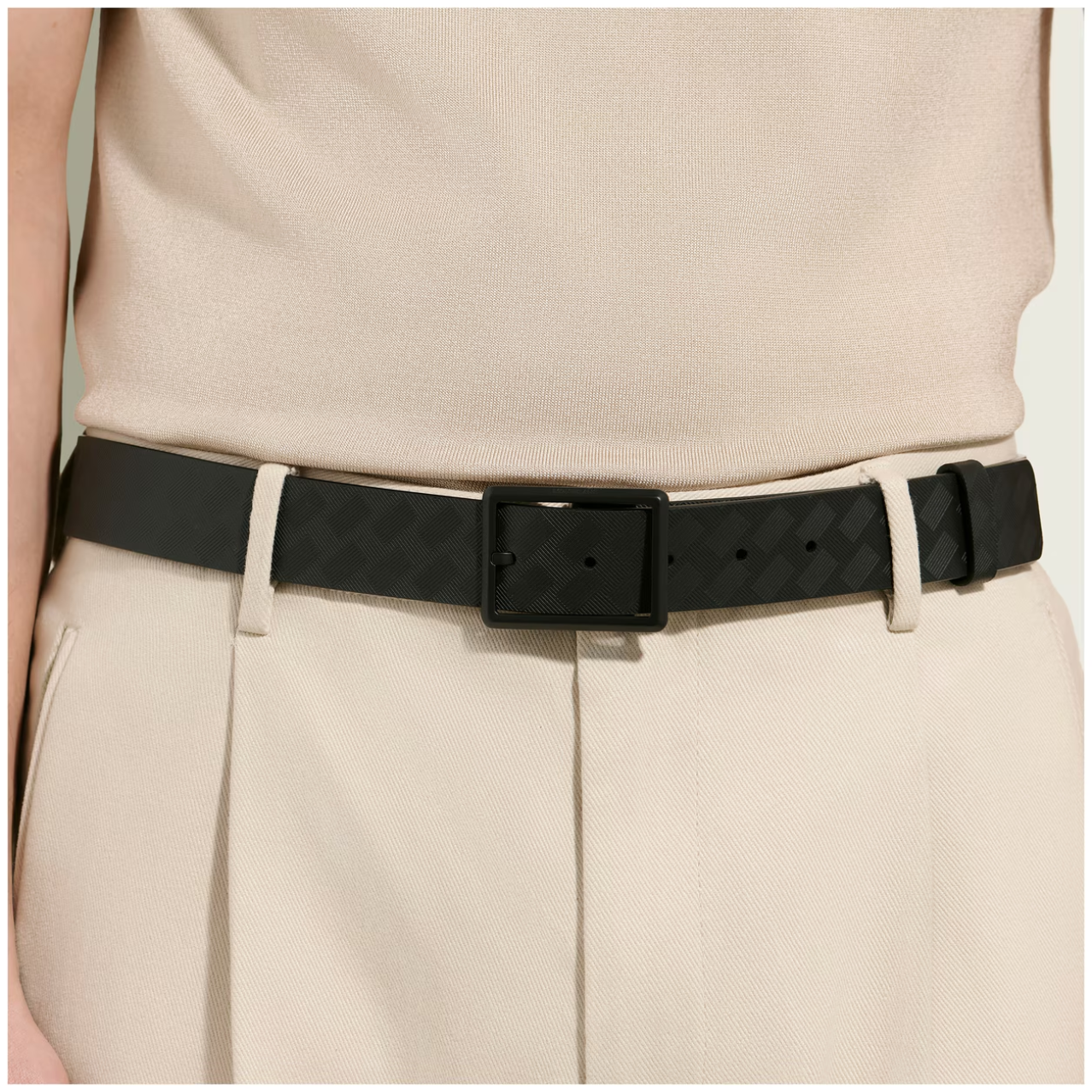 Montblanc Rectangular Reversible 35 mm Belt in Extreme 3.0 Leather