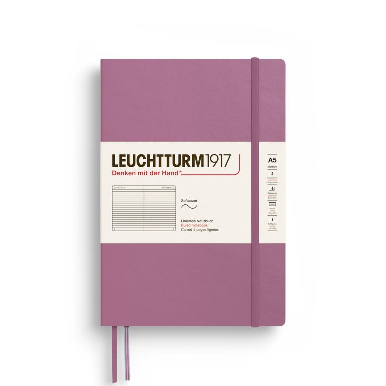 Leuchtturm1917 Notebook Medium Ruled (A5) Dusty Rose