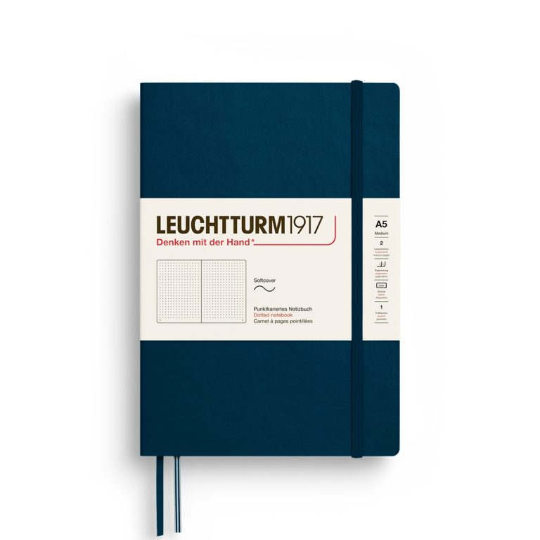 Leuchtturm1917 Notebook Medium dotted (A5) Deep Sea