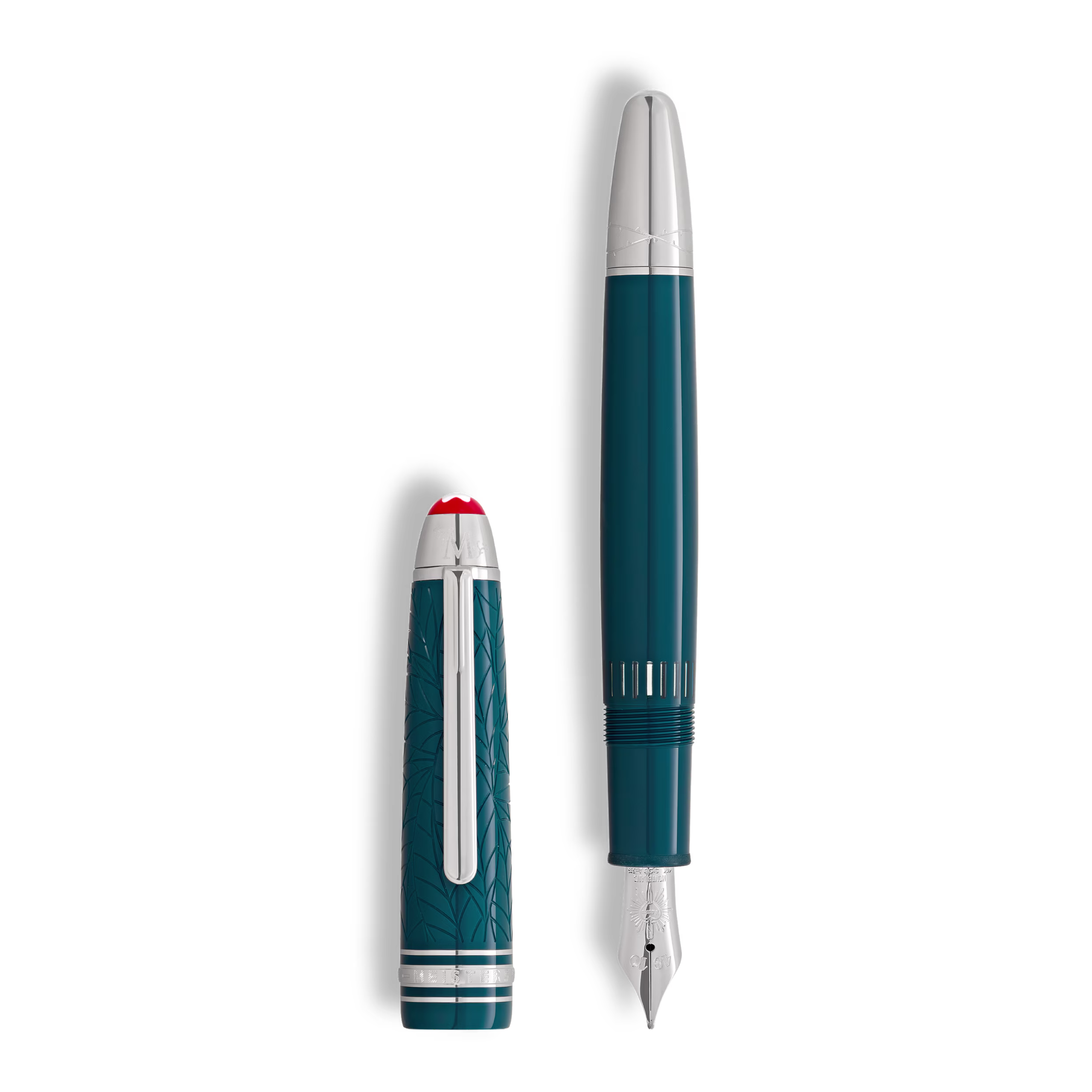Montblanc Meisterstuck Romeo and Juliet LeGrand Teal Fountain Pen