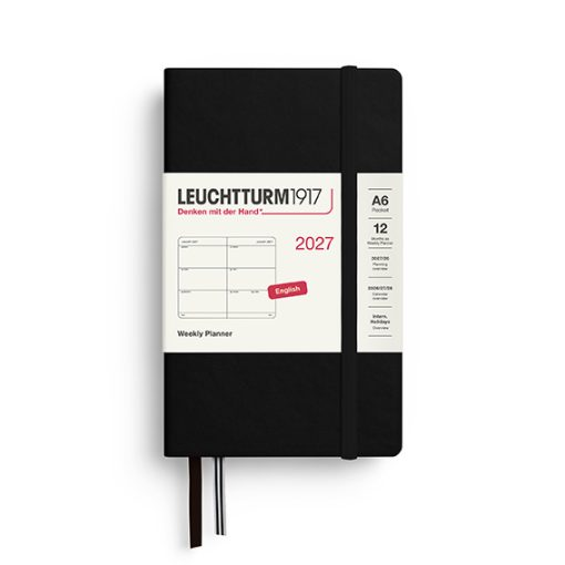 Leuchtturm1917 Weekly Planner 2027 A6 Hardcover