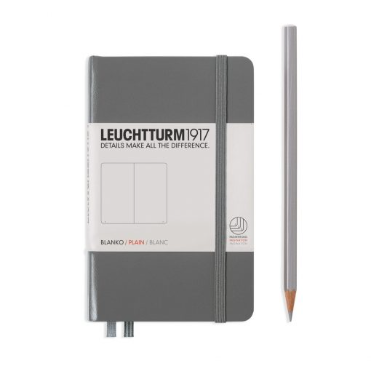 Leuchtturm1917 Notebook Pocket (A6) Plain Anthracite - Pencraft the boutique