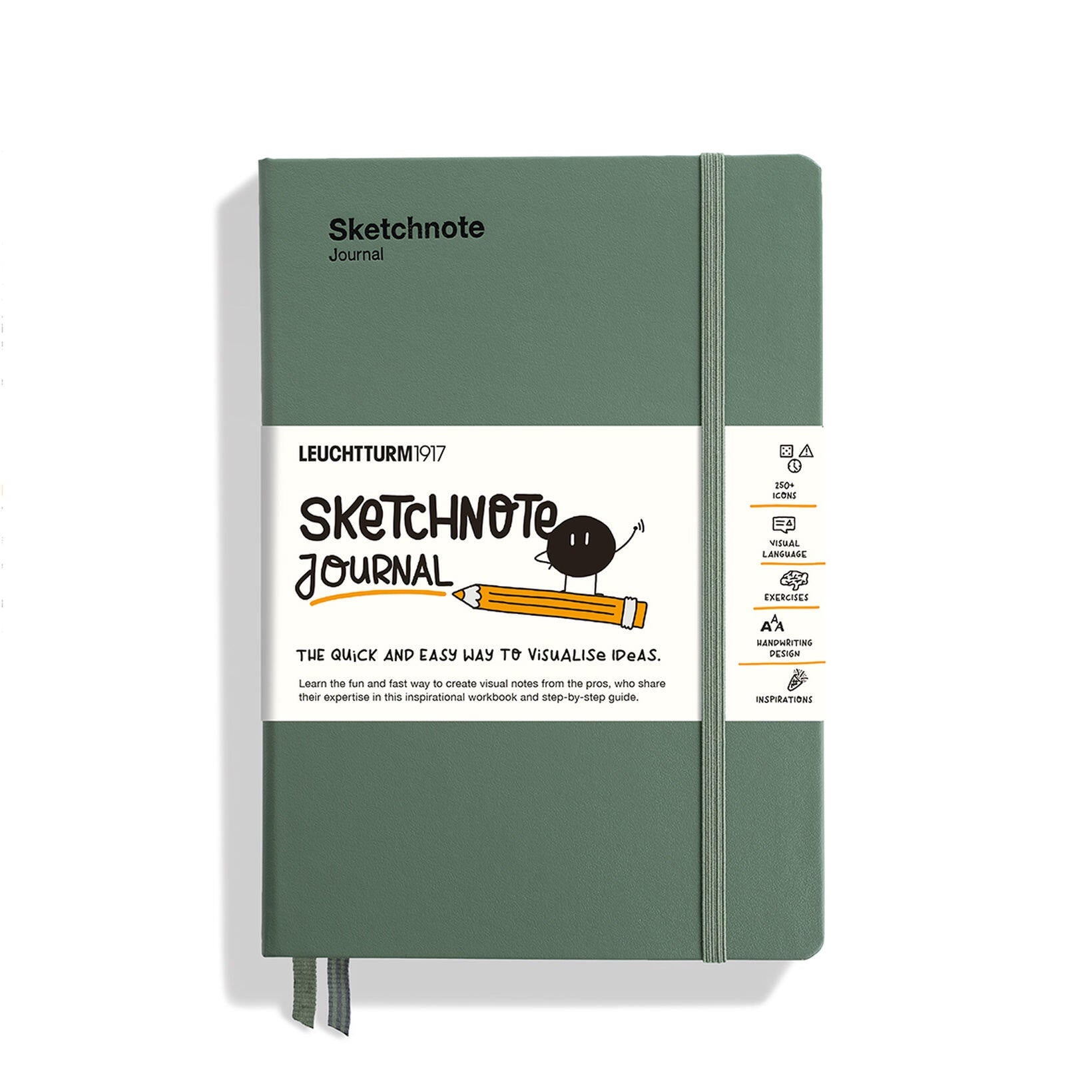 Leuchtturm1917 Sketchnote Journal Medium (A5) Olive - Pencraft the boutique