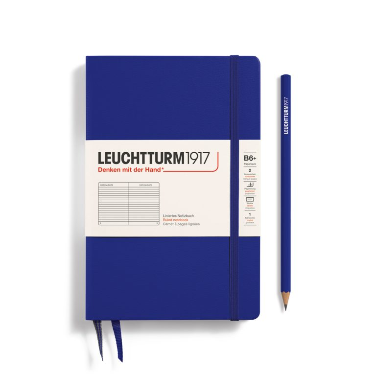 Leuchtturm1917 Notebook Composition (B6+) Hardcover Ruled Ink