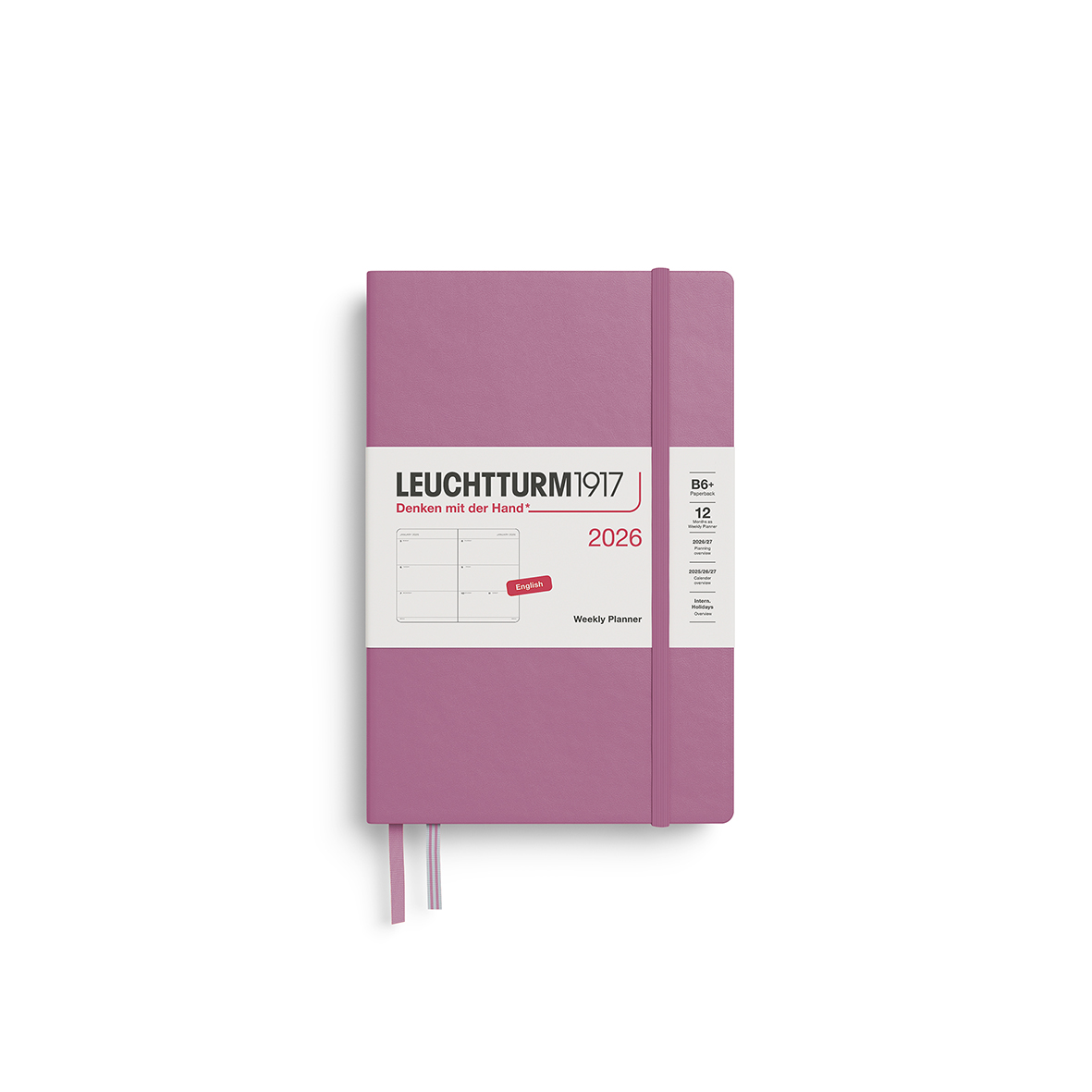 Leuchtturm1917 Weekly Planner 2026 B6+ Softcover - Pencraft the boutique
