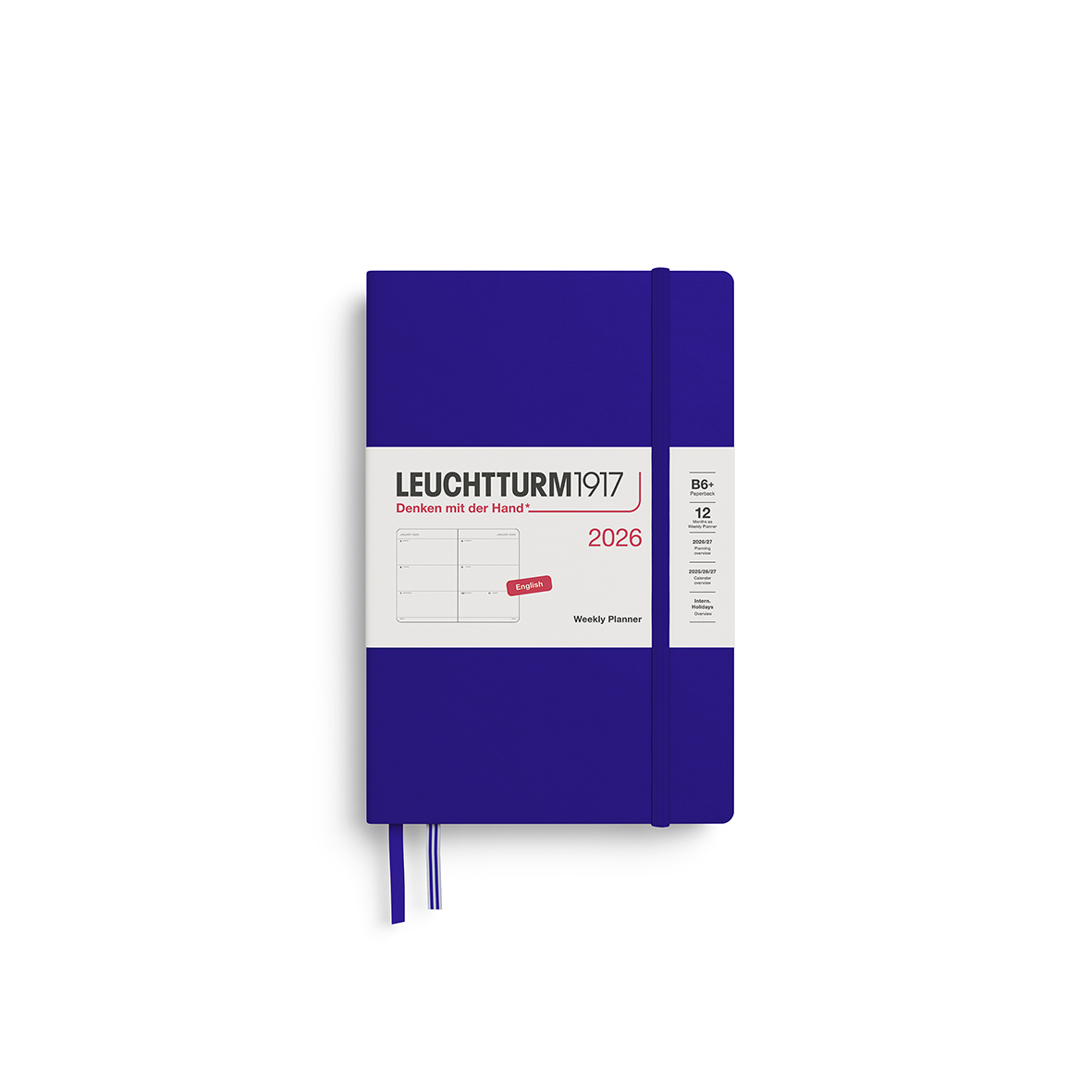 Leuchtturm1917 Weekly Planner 2026 B6+ Softcover - Pencraft the boutique