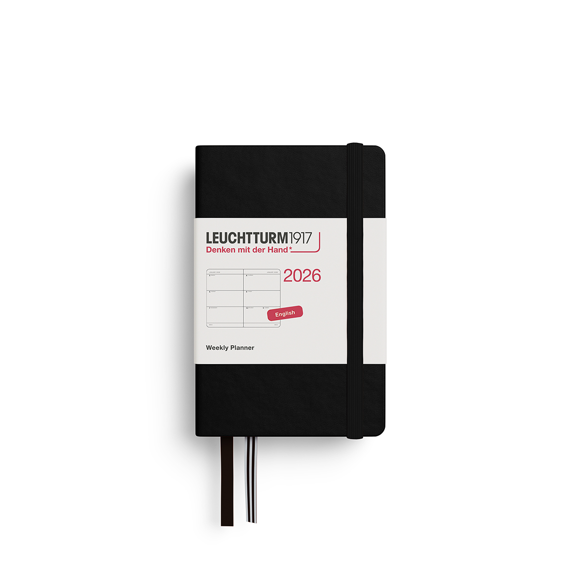Leuchtturm1917 Daily Planner 2026 Mini A7 2026 Hardcover - Pencraft the boutique