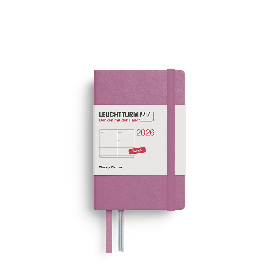 Leuchtturm1917 Daily Planner 2026 Mini A7 2026 Hardcover - Pencraft the boutique