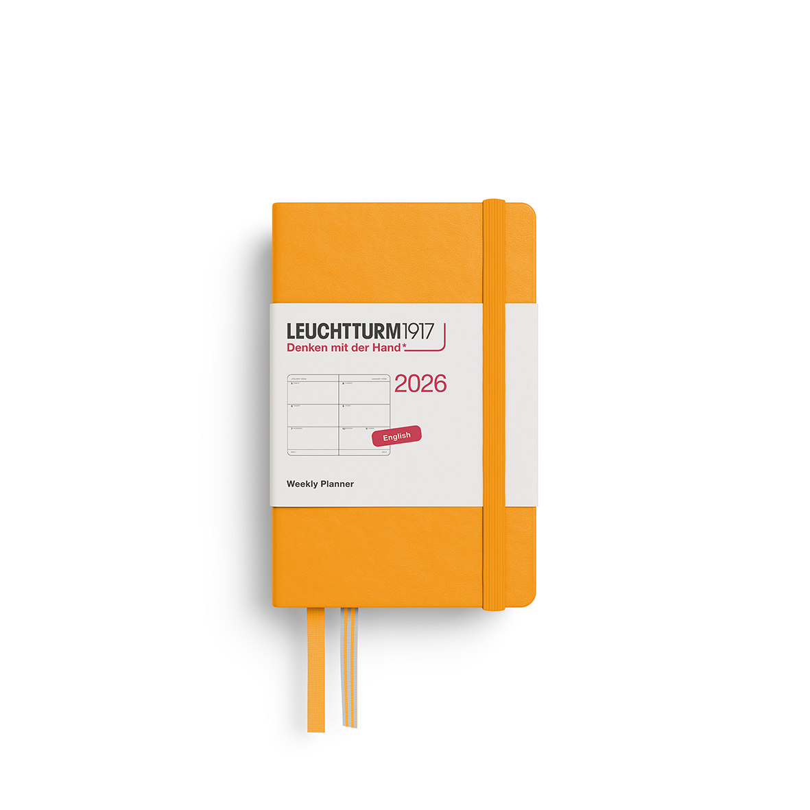 Leuchtturm1917 Daily Planner 2026 Mini A7 2026 Hardcover - Pencraft the boutique