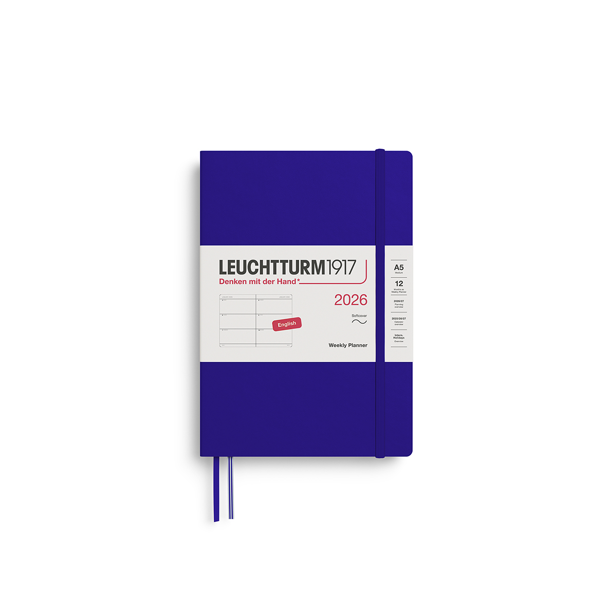 Leuchtturm1917 Weekly Planner 2026 A5 Softcover - Pencraft the boutique