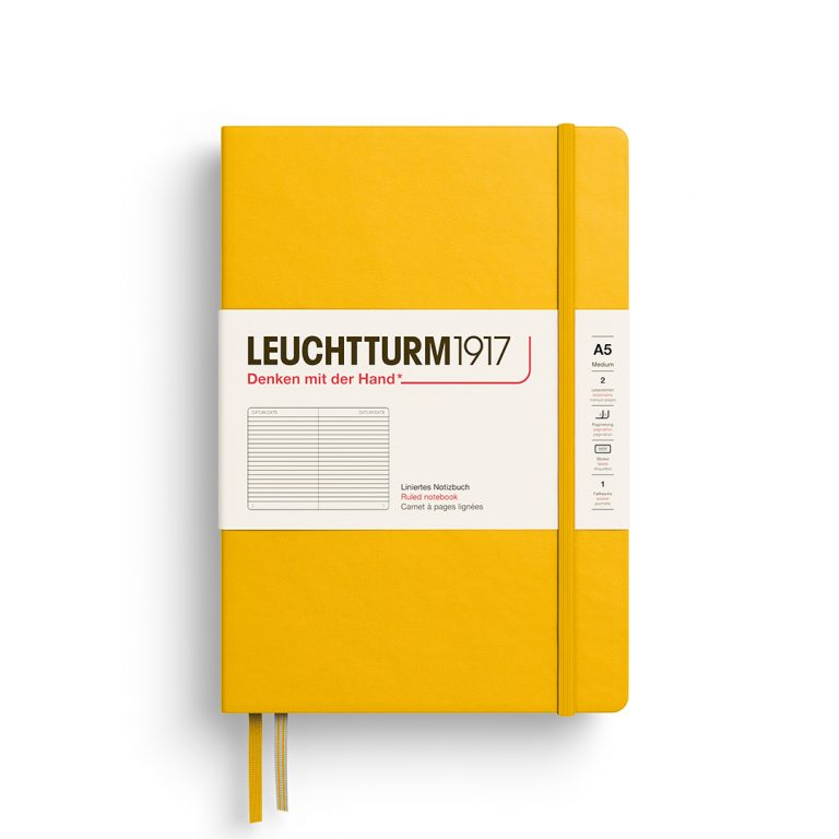 Leuchtturm1917 Notebook Medium (A5) Ruled Sunflower