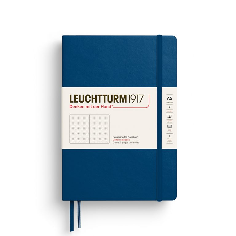 Leuchtturm1917 Notebook Medium (A5) Dotted Indigo