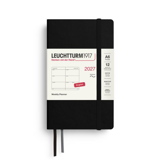 Leuchtturm1917 Weekly Planner 2027 Pocket A6 Softcover