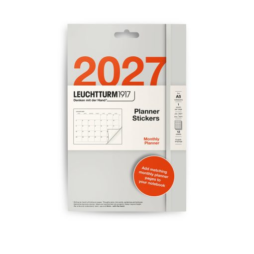 Leuchtturm1917 Yearly Overview Stickers 2027 A5