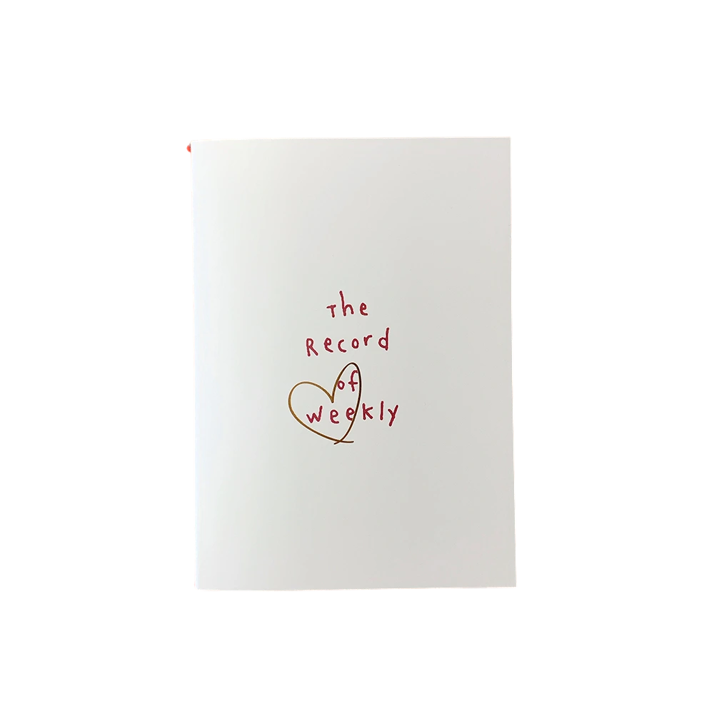 Suatelier 'The Record of Weekly' Notebook - White