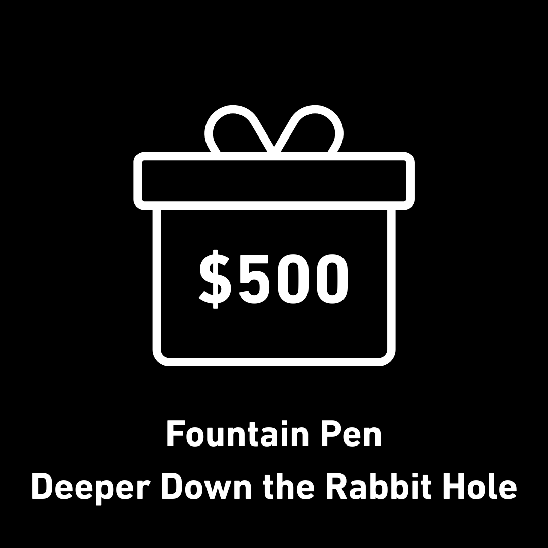Pencraft Subscription Box October 2025 Deeper Down the Rabbit Hole Fountain Pen - Pencraft the boutique