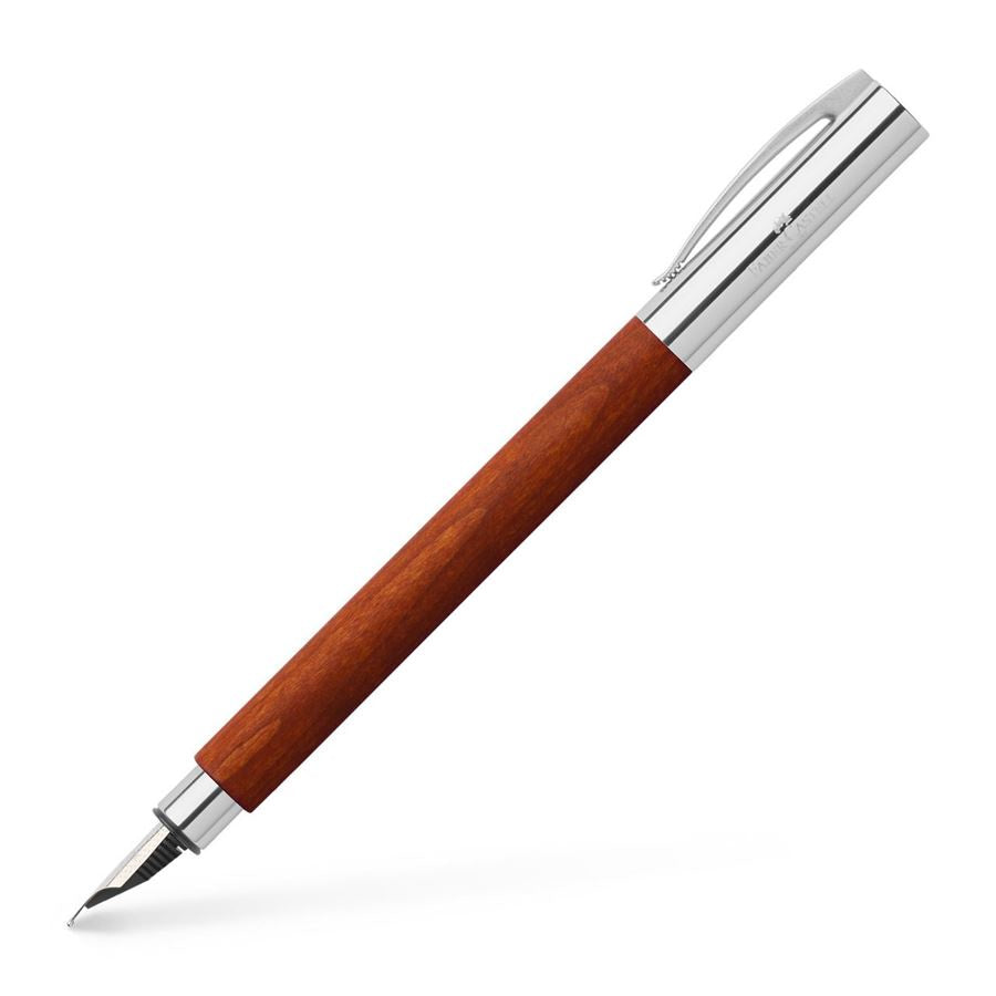 Faber Castell Ambition Pearwood Brown Fountain Pen - Pencraft the boutique