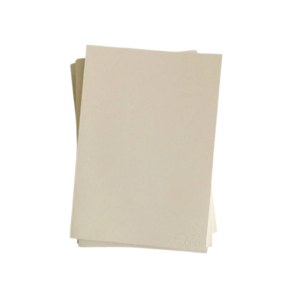 Suatelier 'A Piece of My Wave' Notebook Undated Diary - Ivory