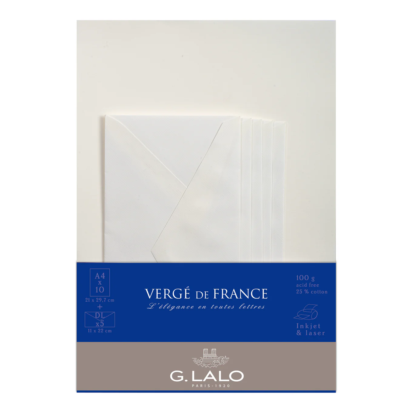 G.Lalo Verge De France Correspondence Set
