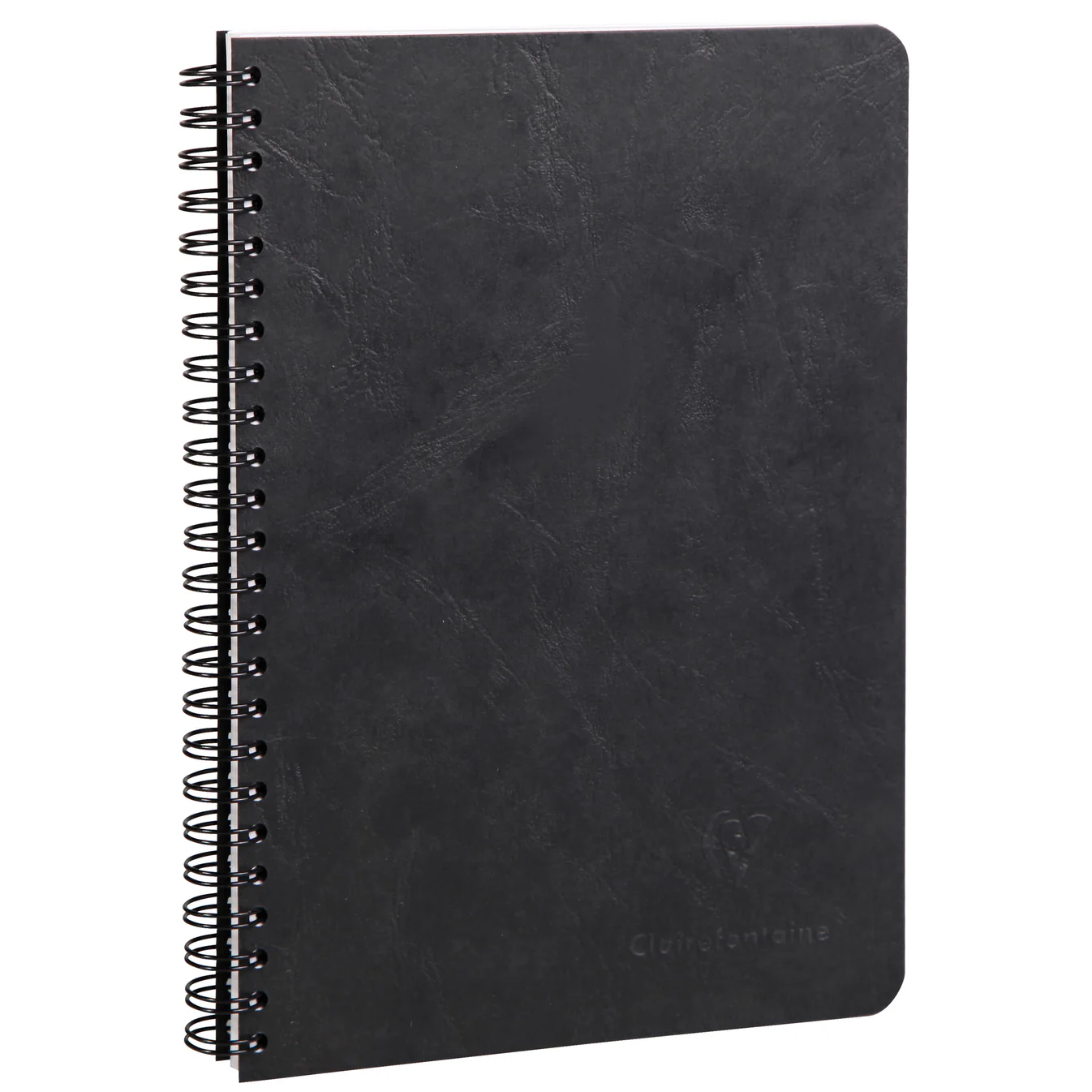 Clairefontaine My Essentials Wirebound Notebook A5 Ruled -Black