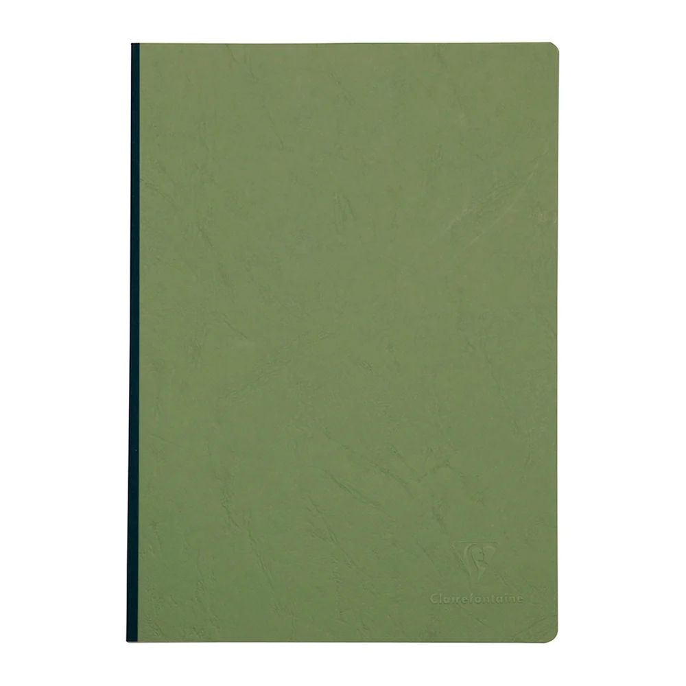 Clairefontaine My Essentials Clothbound Notebook A4 Ruled Green