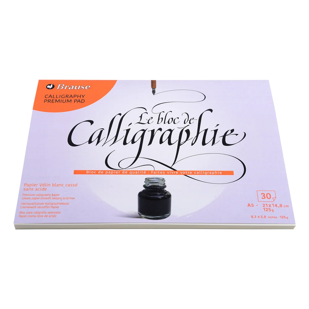 Brause Premium Calligraphy Pad A5