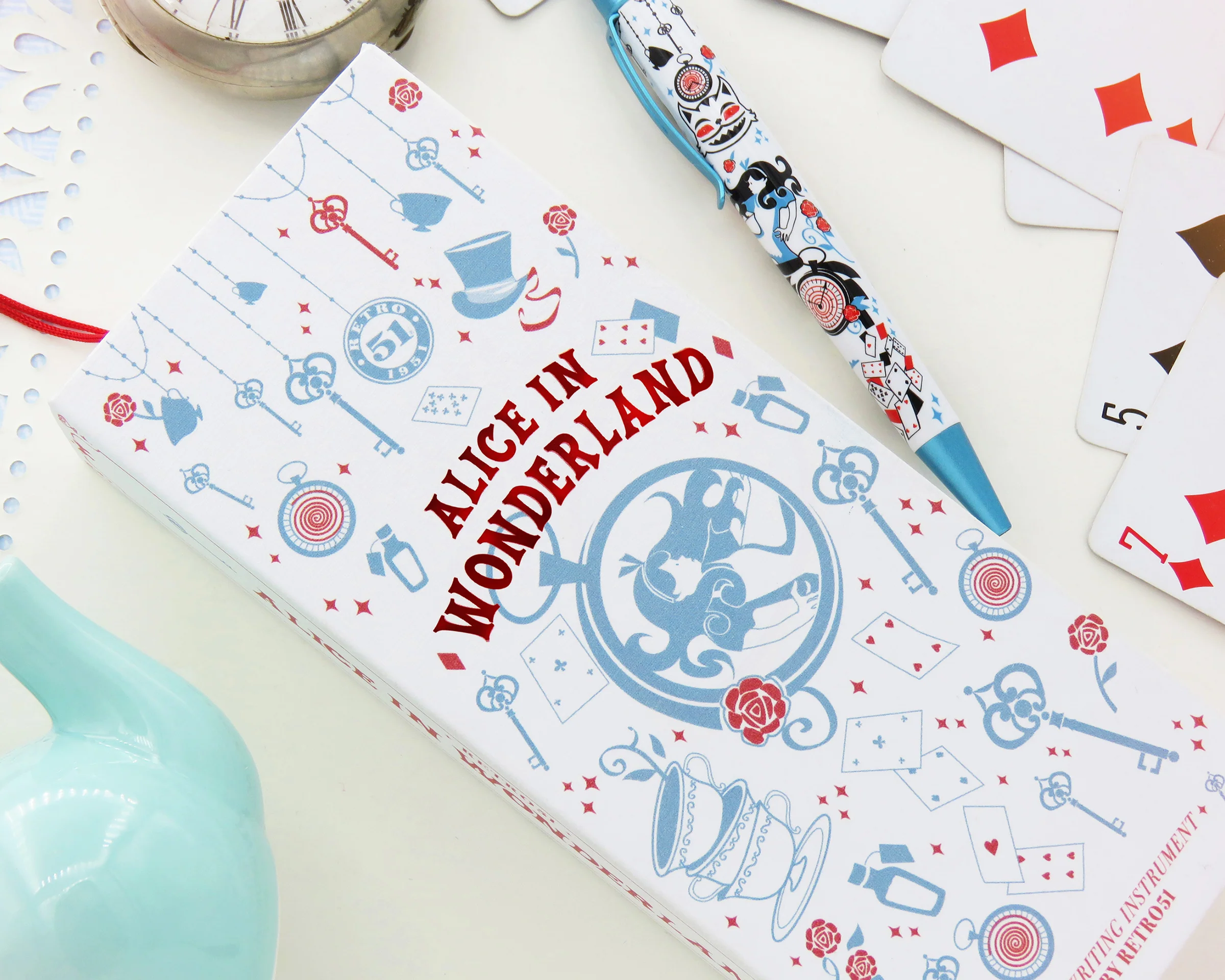 Retro 51 Literary Collection Alice in Wonderland Rollerball - Pencraft the boutique