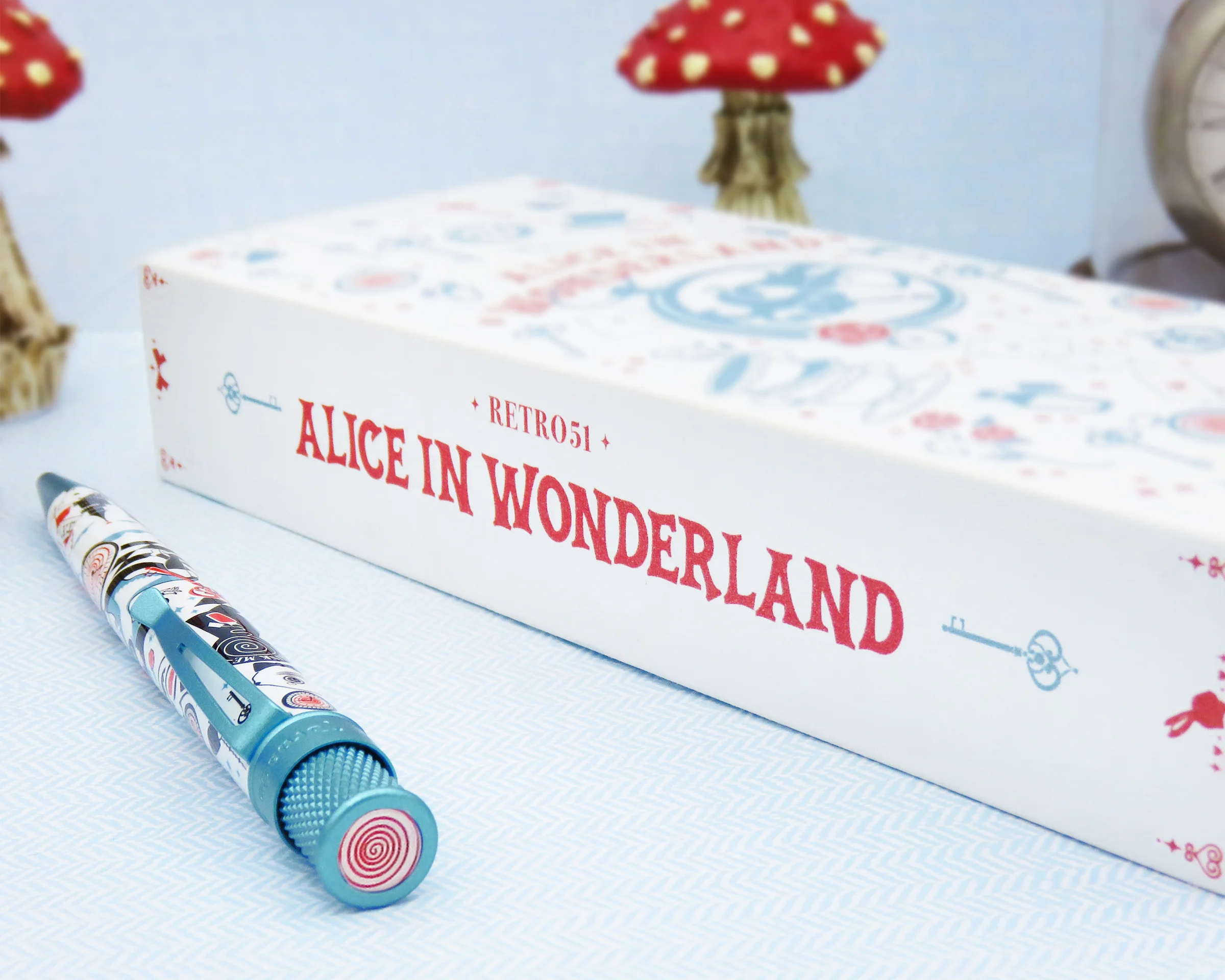 Retro 51 Literary Collection Alice in Wonderland Rollerball - Pencraft the boutique