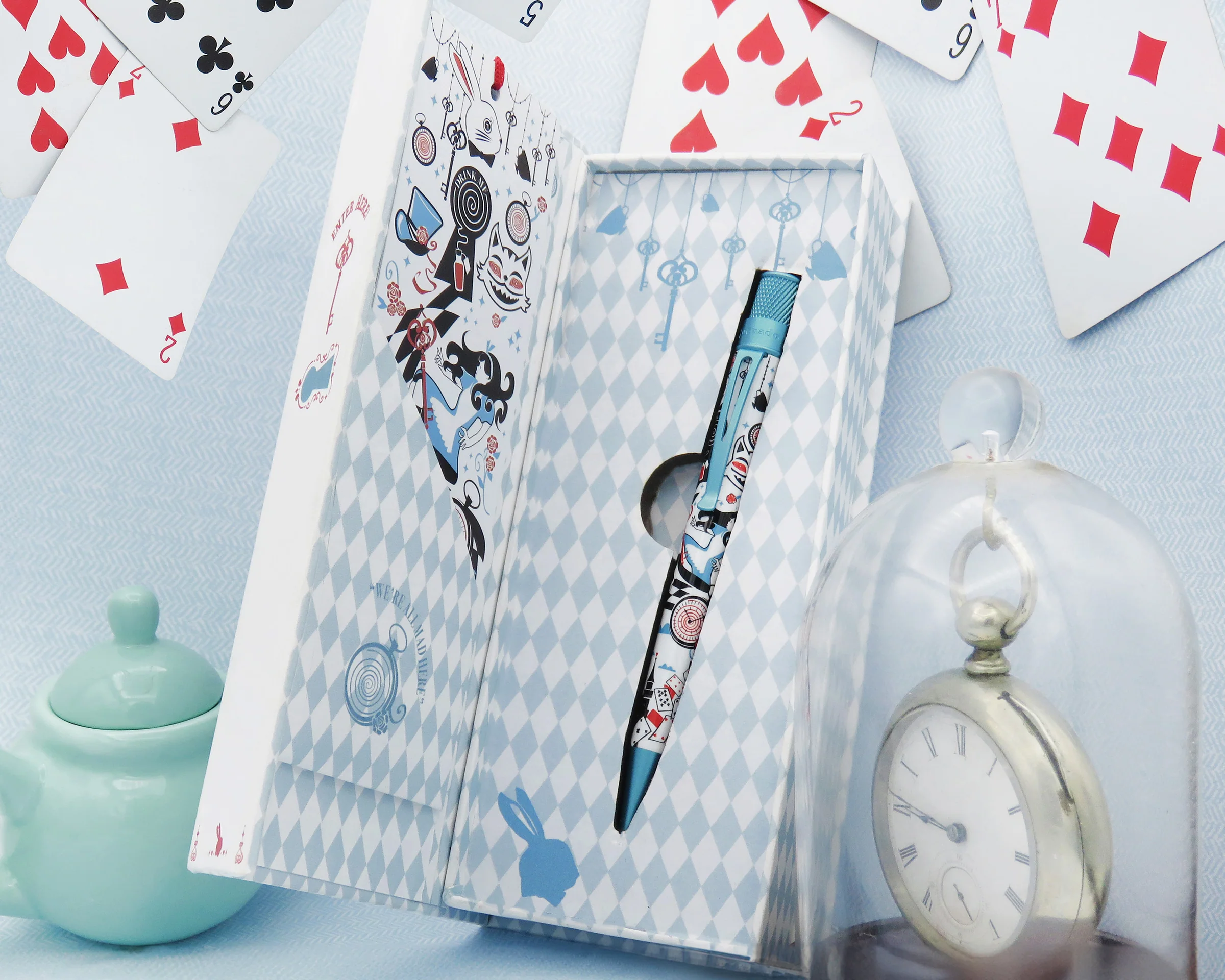 Retro 51 Literary Collection Alice in Wonderland Rollerball - Pencraft the boutique