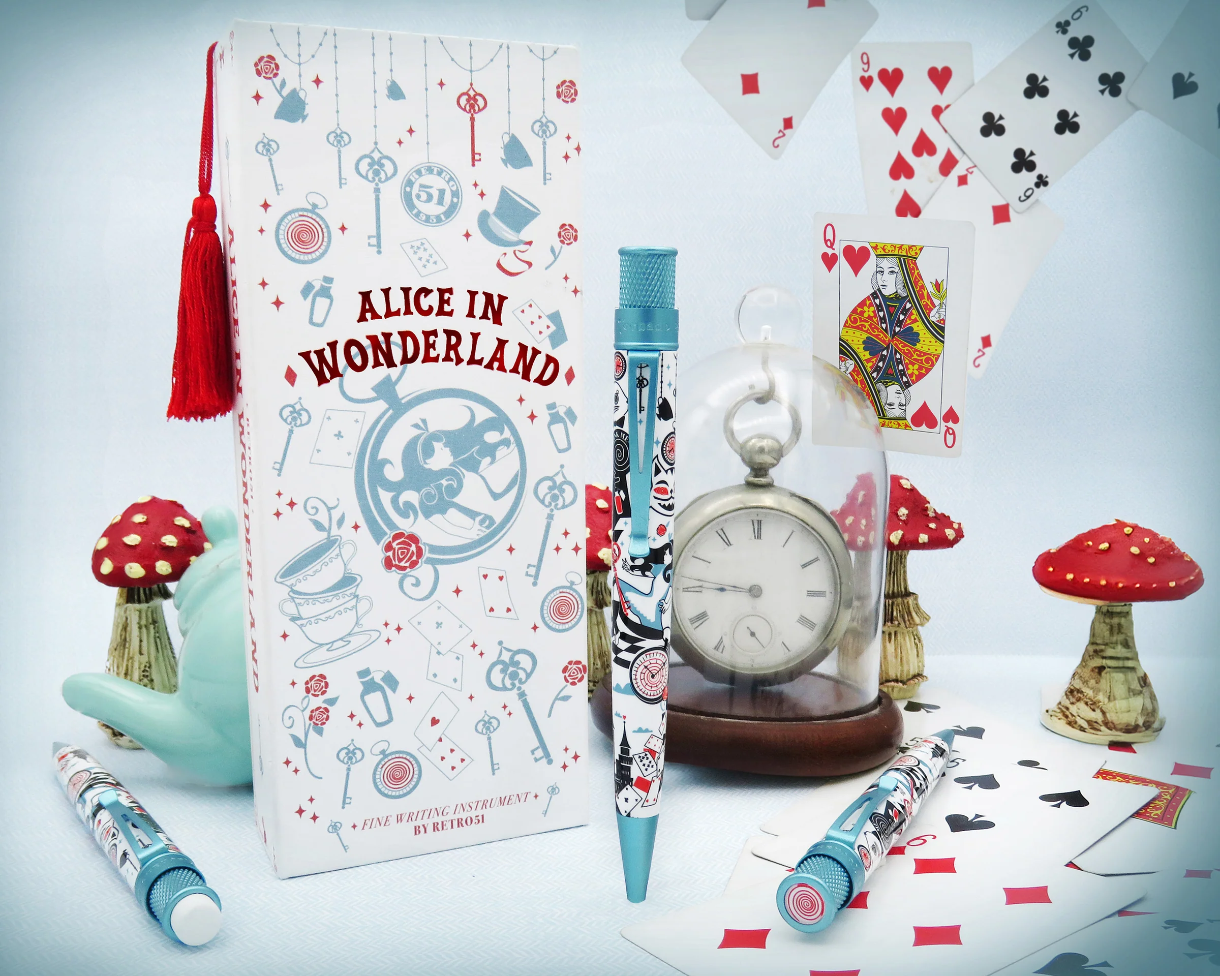 Retro 51 Literary Collection Alice in Wonderland Rollerball - Pencraft the boutique