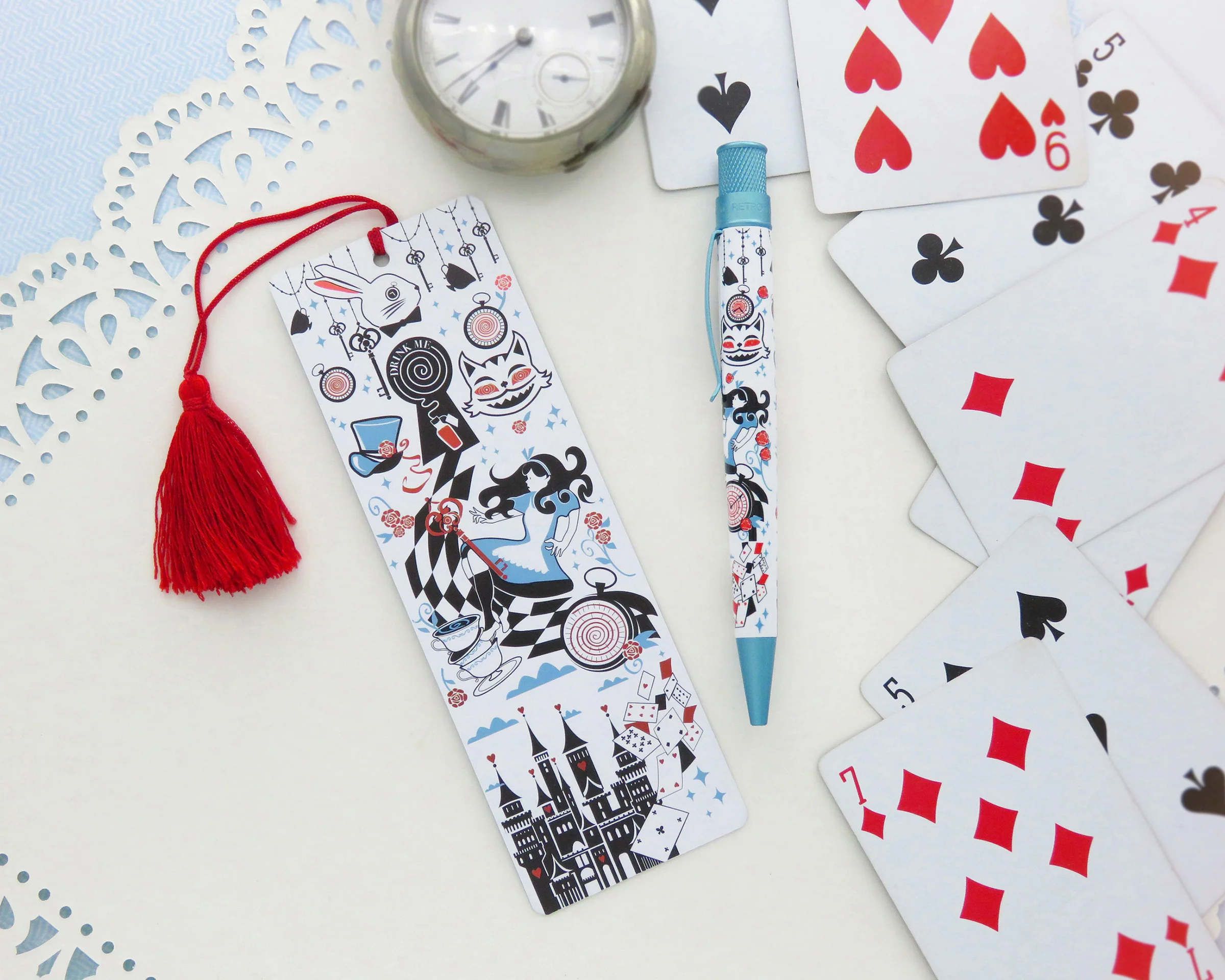 Retro 51 Literary Collection Alice in Wonderland Rollerball - Pencraft the boutique