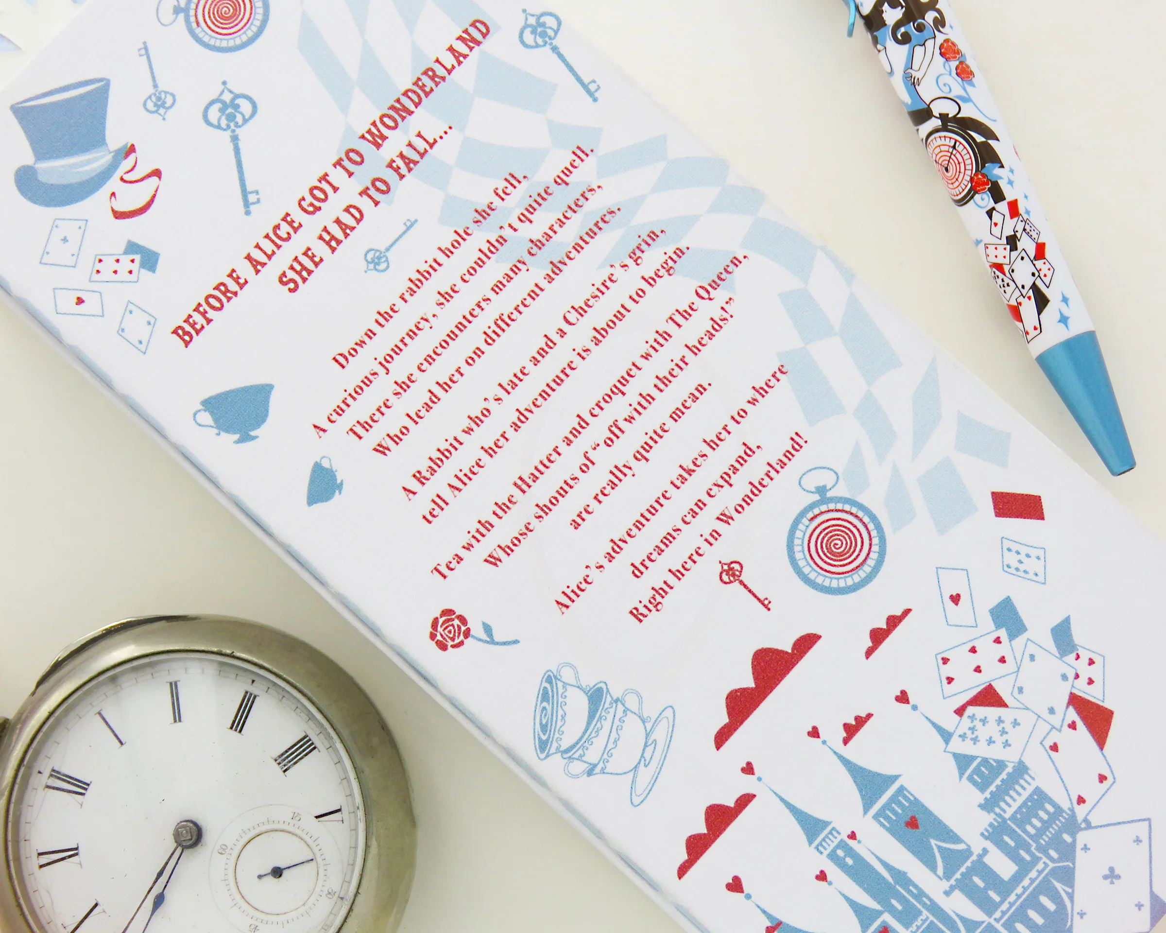 Retro 51 Literary Collection Alice in Wonderland Rollerball - Pencraft the boutique
